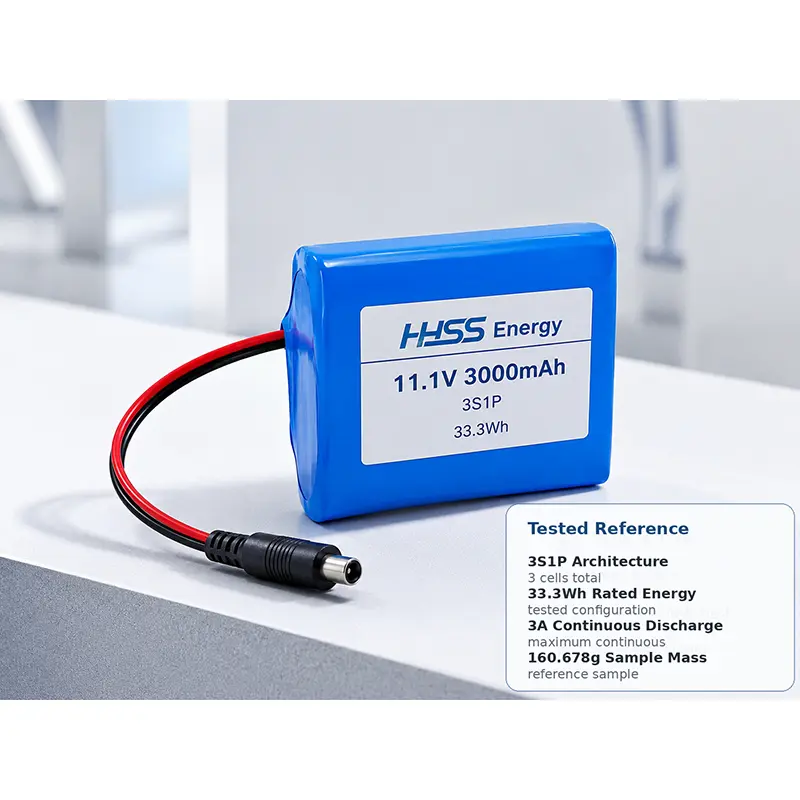 11.1V 3000mAh ব্যাটারি প্যাক