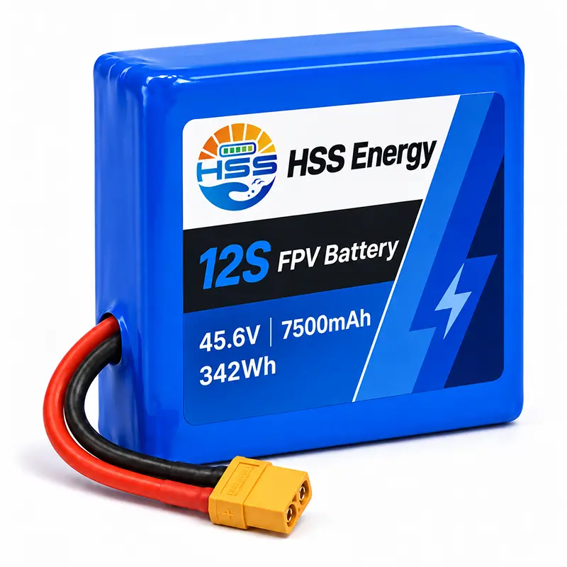 12S 7500mAh FPV ব্যাটারি