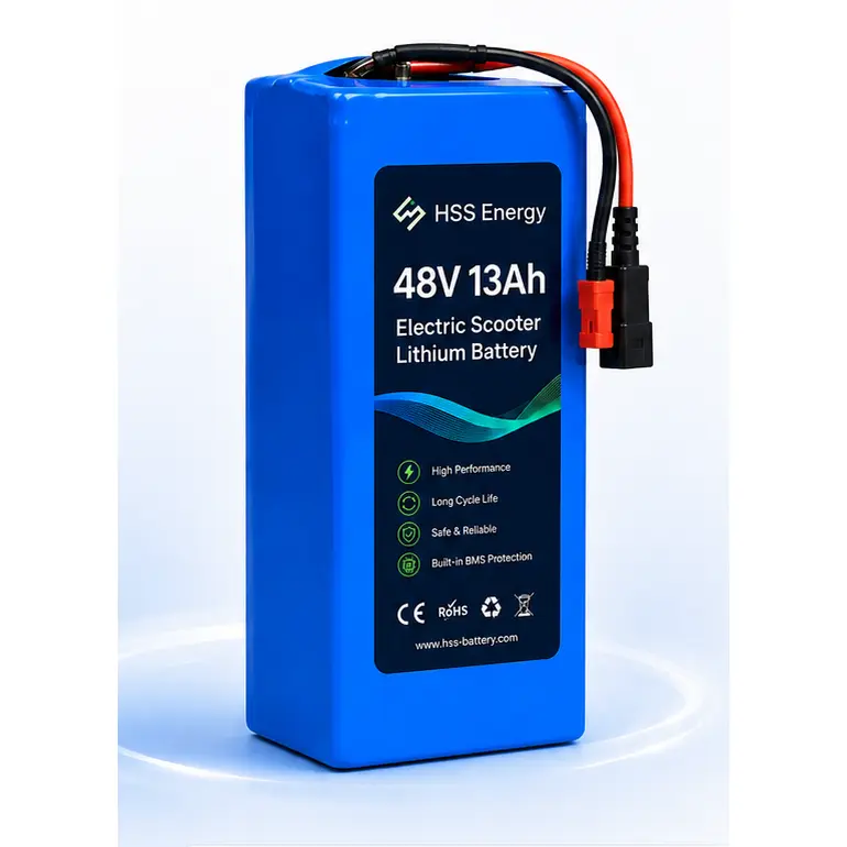 48V 13Ah ইলেকট্রিক স্কুটার লিথিয়াম ব্যাটারি