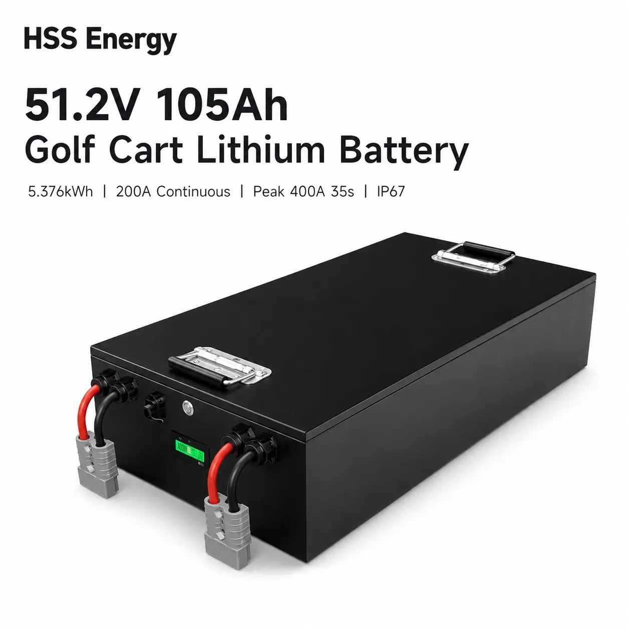 51.2v 105ah গল্ফ কার্ট লিথিয়াম ব্যাটারি