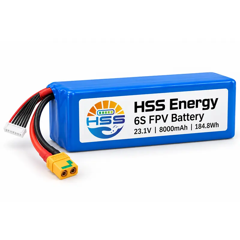 6S 8000mAh FPV ব্যাটারি