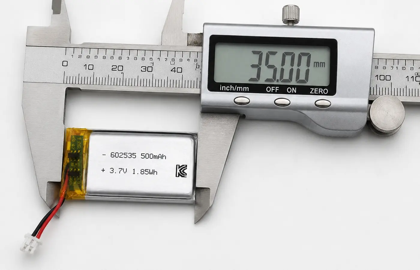 3.7V 500mAh LiPo Battery